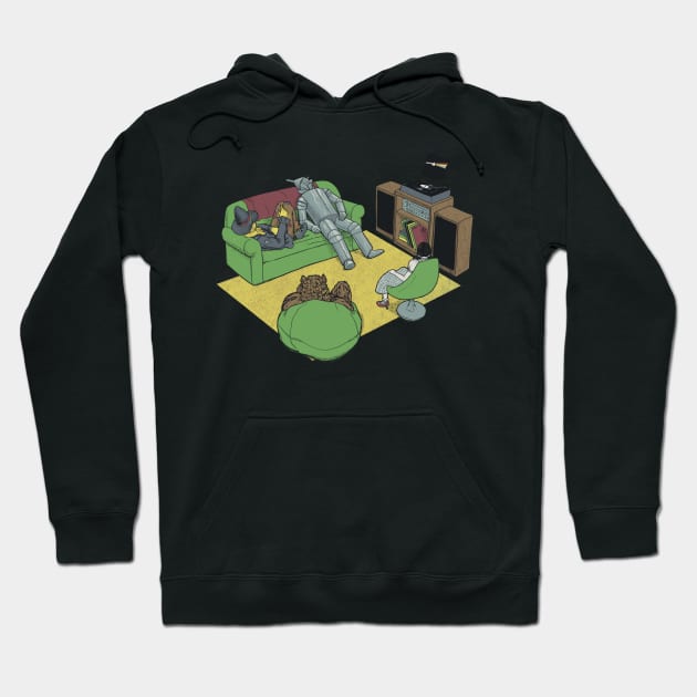 Oz folks hanging out Hoodie by Kehops01